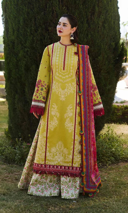 Unstitched Dhanak 3 Piece Luxury Embroidered Printed Whool Shawl AB-